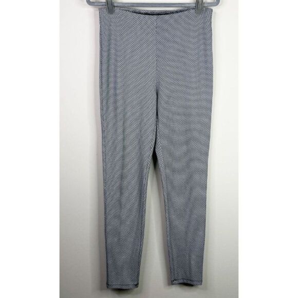 Chico's Knit Pull On Mini Geo Print Ankle Leggings Women's Size 8 - Picture 9 of 9